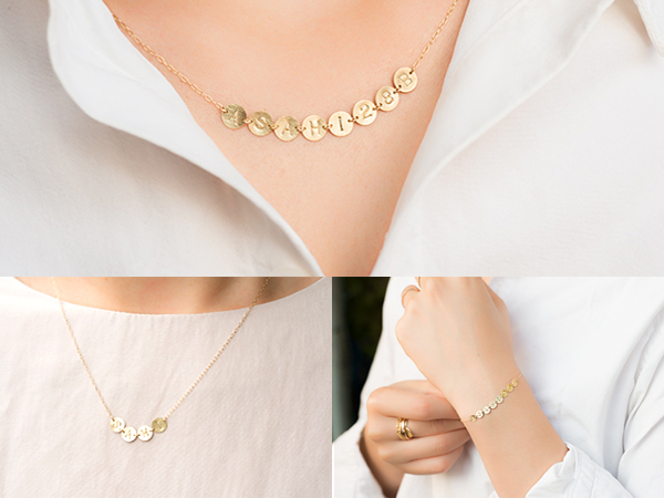 Com Letter Necklace / Bracelet