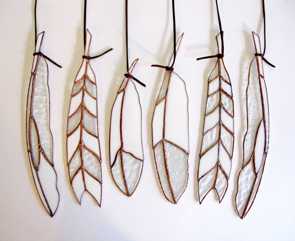 Glass Feather by Colin Adrian